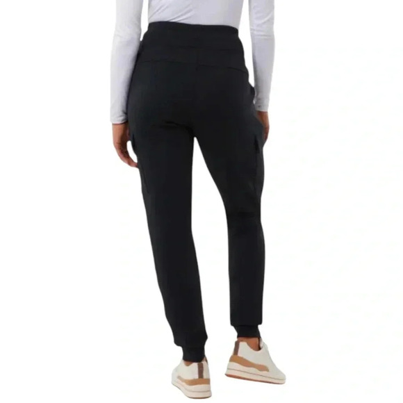 32 Degrees Heat Cargo Joggers XS Black Super Soft Stretch Comfort Loungewear NWT - Picture 2 of 14